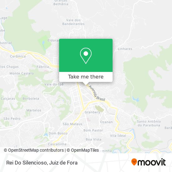 Rei Do Silencioso map