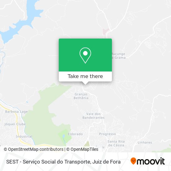 SEST - Serviço Social do Transporte map