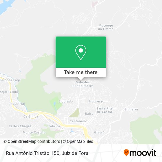 Rua Antônio Tristão 150 map