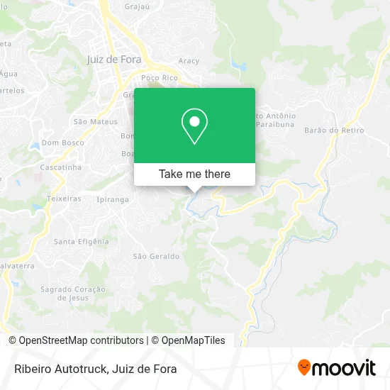 Ribeiro Autotruck map