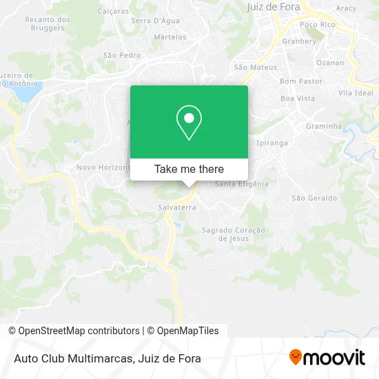 Auto Club Multimarcas map