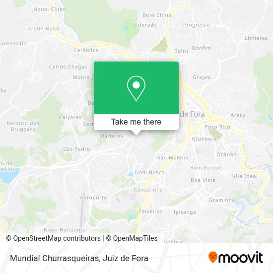 Mundial Churrasqueiras map