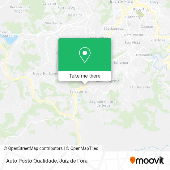 Auto Posto Qualidade map