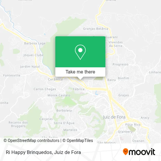 Ri Happy Brinquedos map
