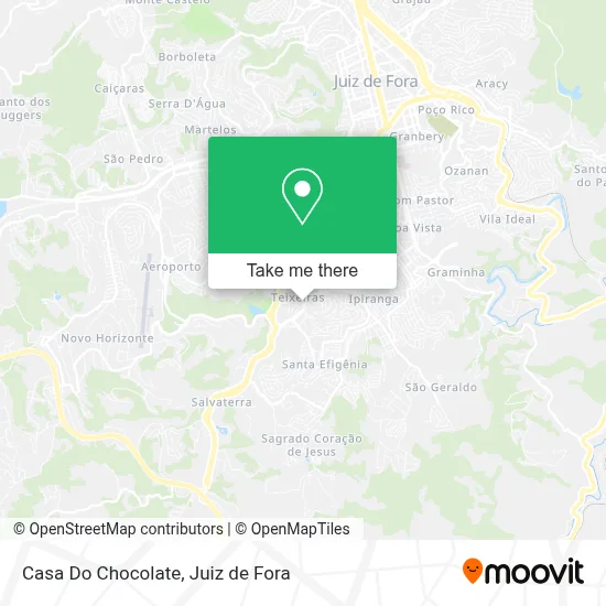 Casa Do Chocolate map