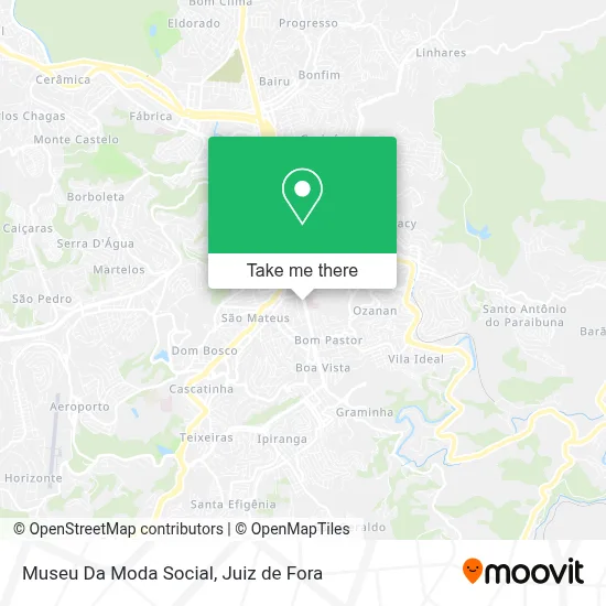 Museu Da Moda Social map