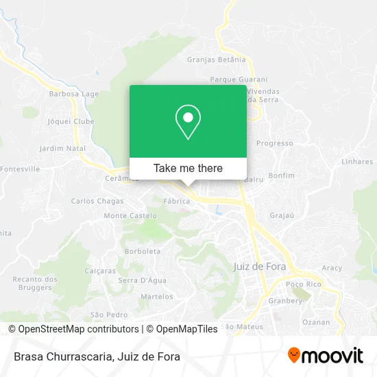 Brasa Churrascaria map