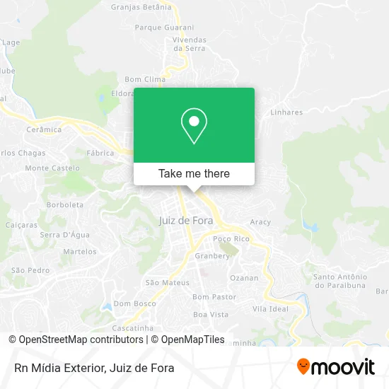 Rn Mídia Exterior map