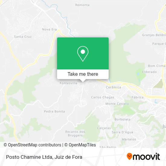 Posto Chamine Ltda map