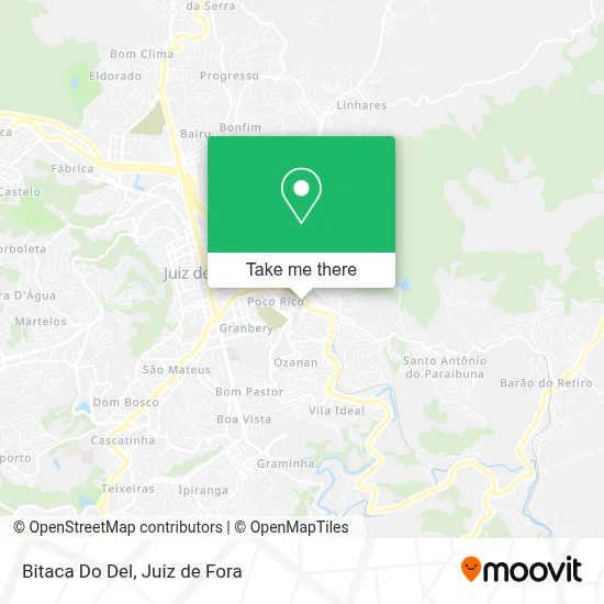Bitaca Do Del map