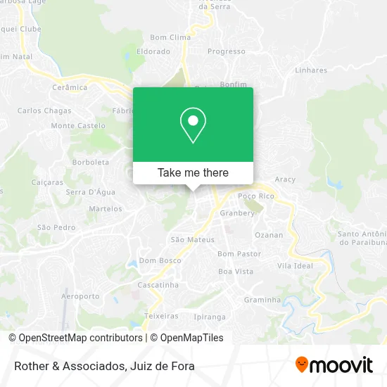 Rother & Associados map