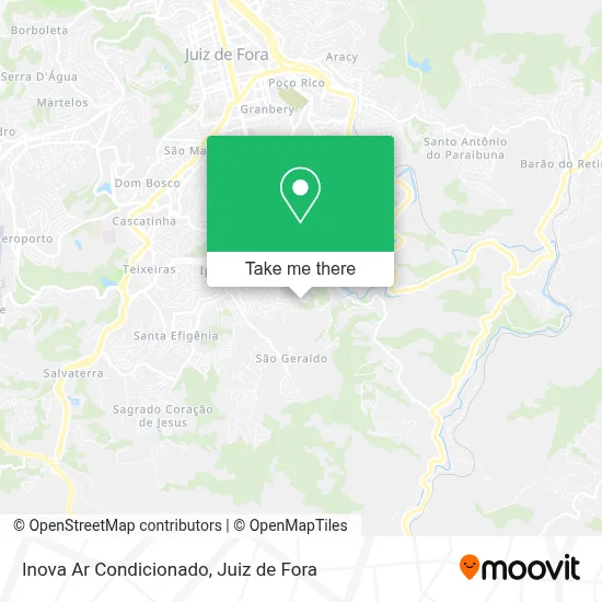Inova Ar Condicionado map