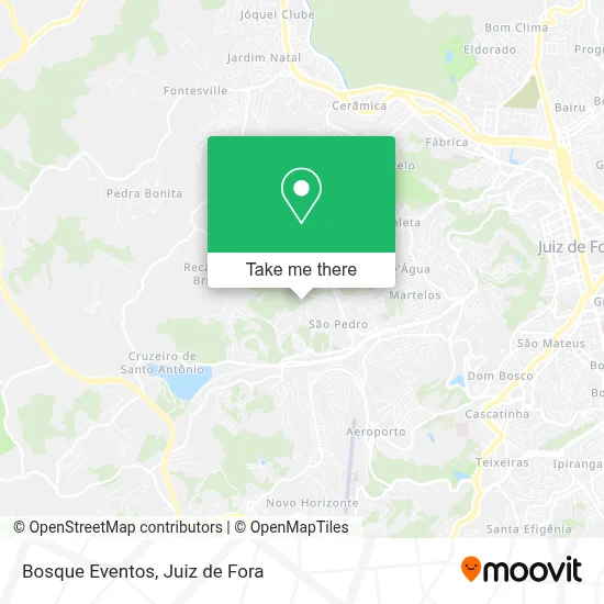 Bosque Eventos map