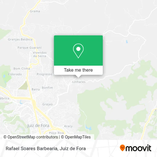 Rafael Soares Barbearia map