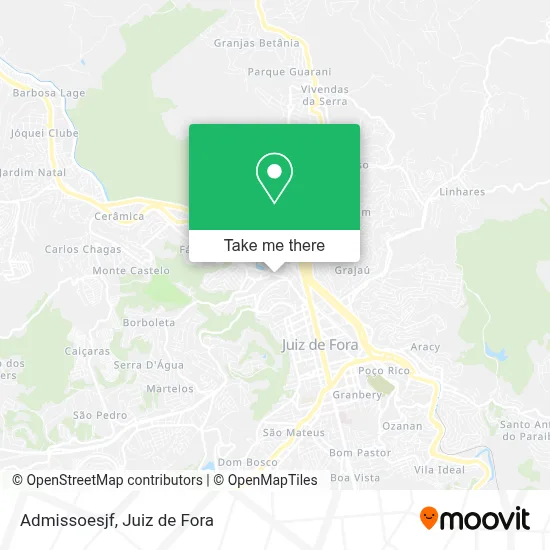 Admissoesjf map