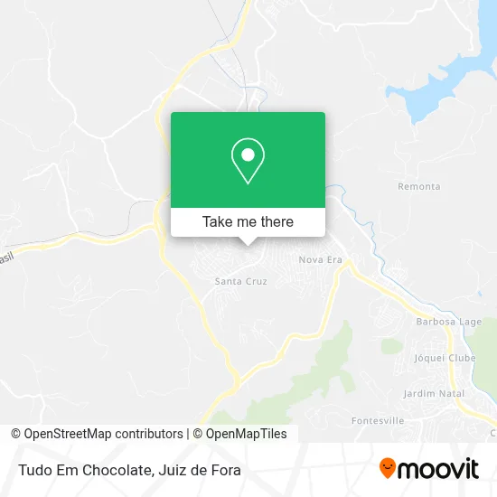Tudo Em Chocolate map