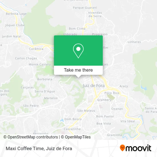 Maxi Coffee Time map