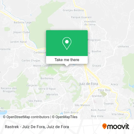 Rastrek - Juiz De Fora map