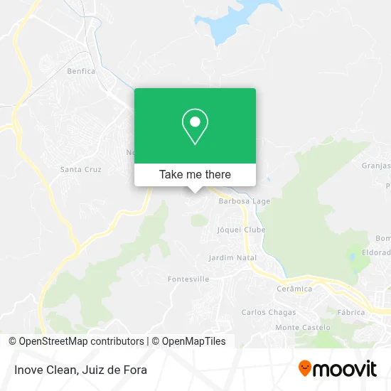 Inove Clean map