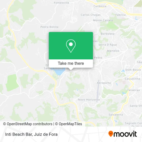 Inti Beach Bar map