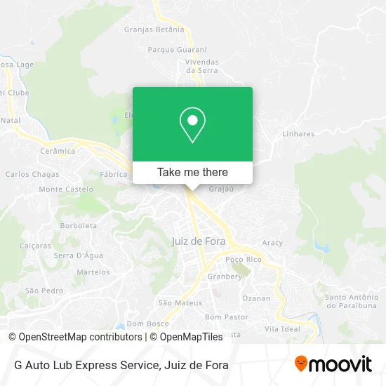 G Auto Lub Express Service map