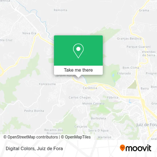 Digital Colors map