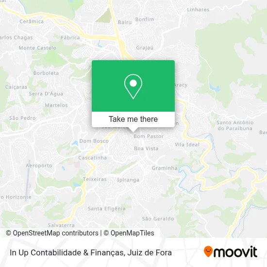In Up Contabilidade & Finanças map