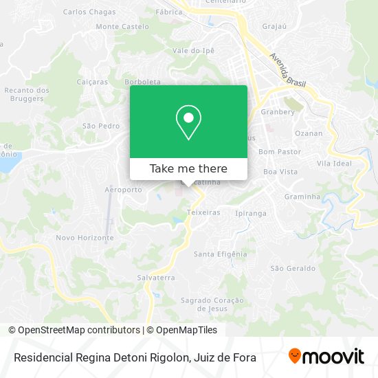 Residencial Regina Detoni Rigolon map