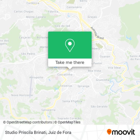 Studio Priscila Brinati map