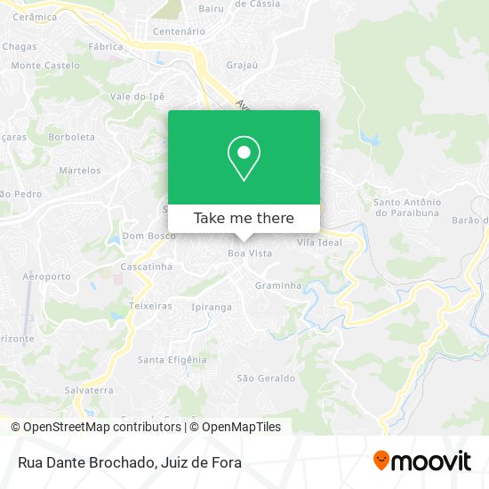 Rua Dante Brochado map