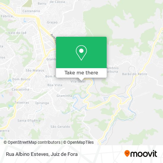 Rua Albino Esteves map