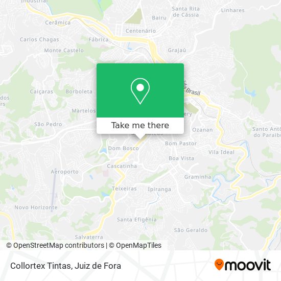 Collortex Tintas map