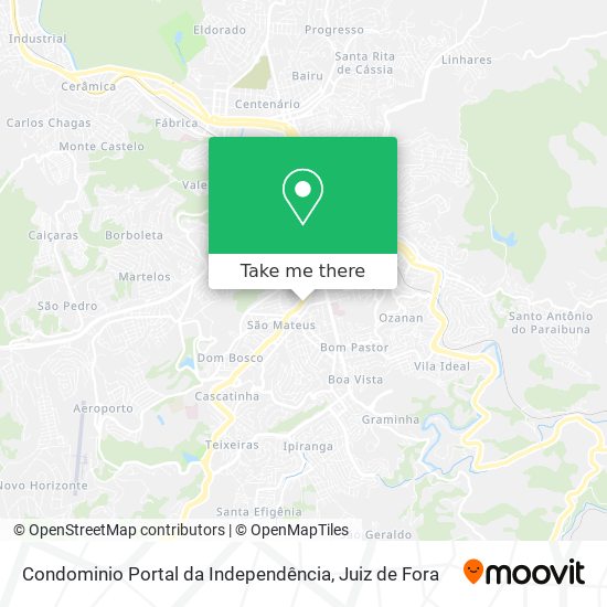 Condominio Portal da Independência map