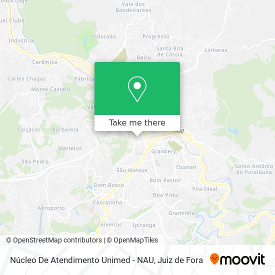 Núcleo De Atendimento Unimed - NAU map
