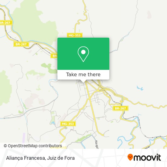 Aliança Francesa map