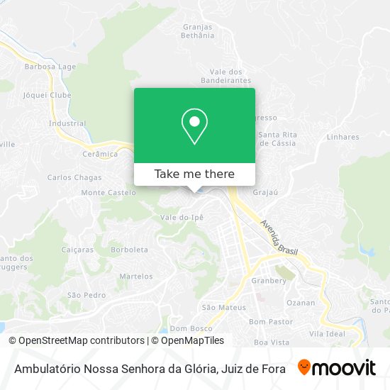Ambulatório Nossa Senhora da Glória map
