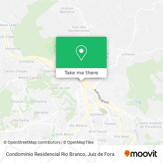 Condominio Residencial Rio Branco map