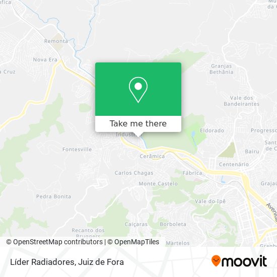 Líder Radiadores map