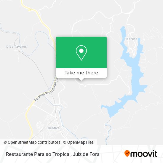 Restaurante Paraiso Tropical map