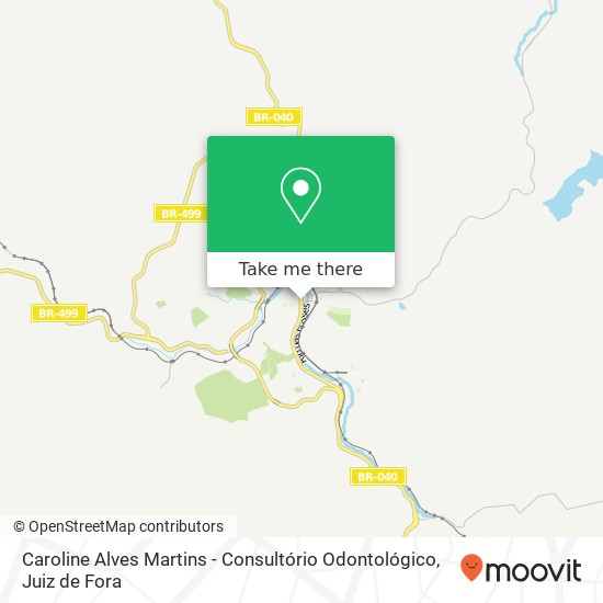 Mapa Caroline Alves Martins - Consultório Odontológico