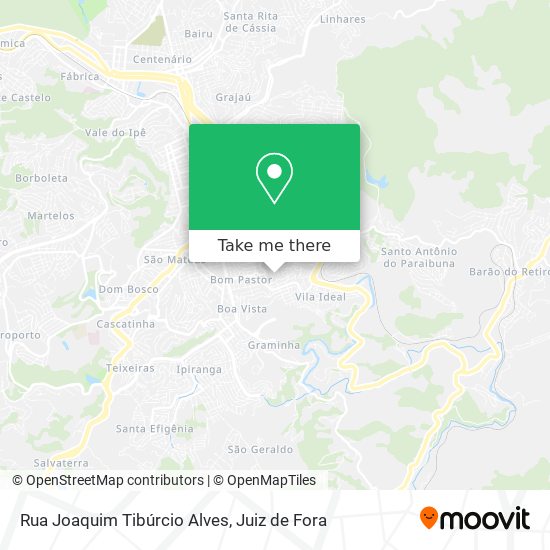 Rua Joaquim Tibúrcio Alves map