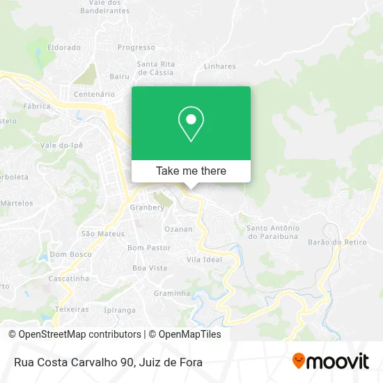 Rua Costa Carvalho 90 map