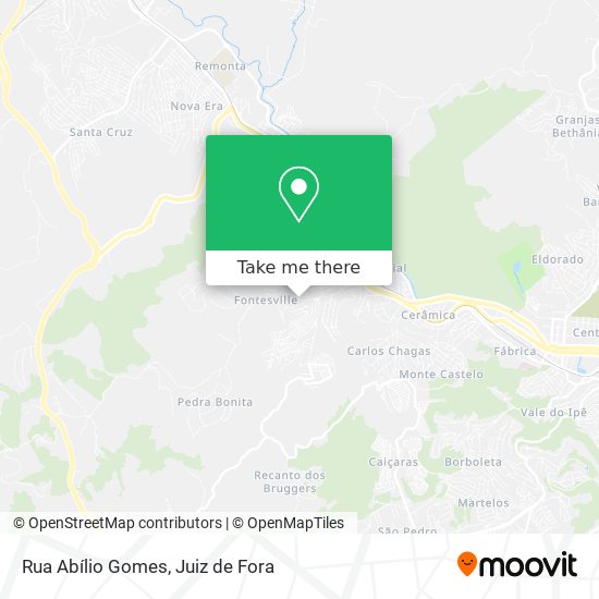 Rua Abílio Gomes map