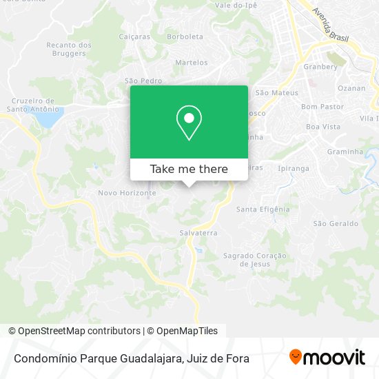 Condomínio Parque Guadalajara map