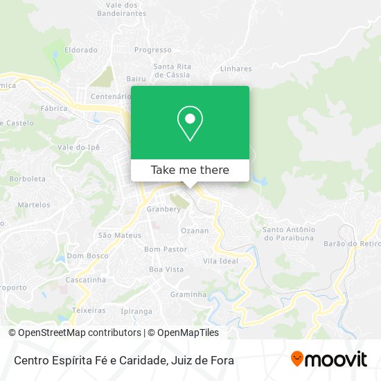 Centro Espírita Fé e Caridade map