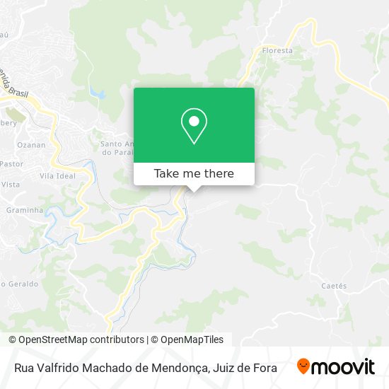 Rua Valfrido Machado de Mendonça map