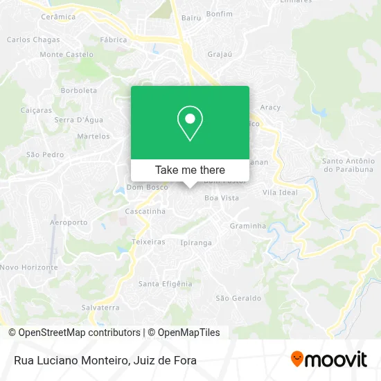 Rua Luciano Monteiro map