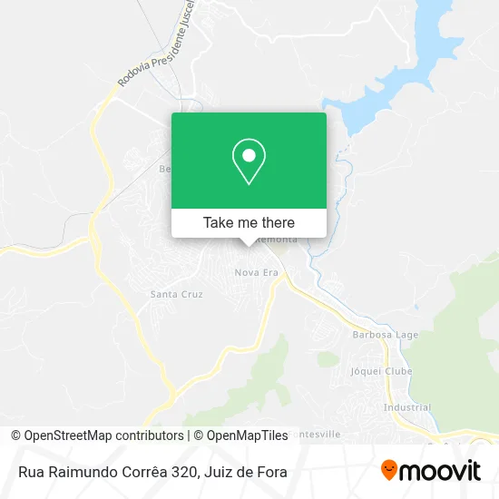 Rua Raimundo Corrêa 320 map