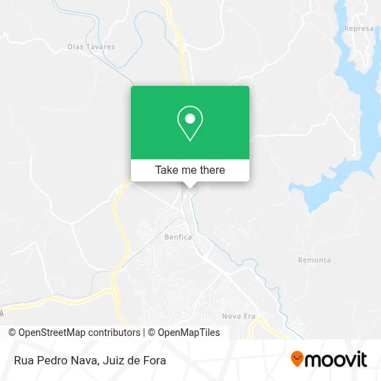 Rua Pedro Nava map