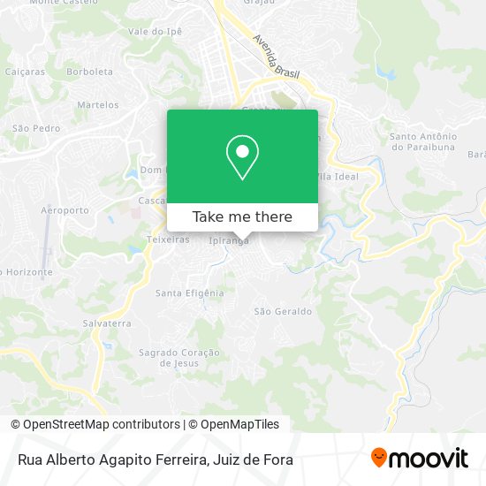 Rua Alberto Agapito Ferreira map